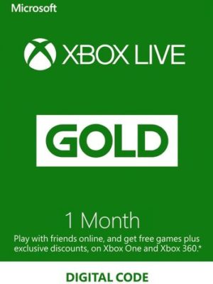 Xbox Live Gold 1 month Xbox Live Key GLOBAL